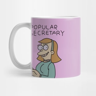 Popular Secretary Magazine Mug